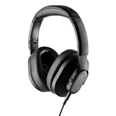 Afbeelding van Austrian Audio Hi X20 over ear hoofdtelefoon, professionele hoofdtelefoon met kabel (gesloten ontwerp, X drivers, oorkussens van memory foam, opvouwbaar afneembare kabel), zwart