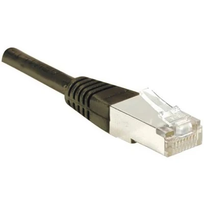 Afbeelding van Netwerkkabel RJ45 CAT 6 F/UTP zwart 0.5 m