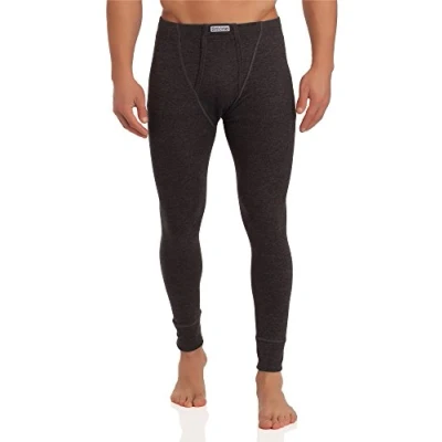 Afbeelding van Timone Heren Thermobroek Sport Sporbroek Lang Katoen TI SS Pants 114 Donkermelange M