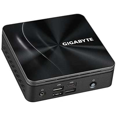 Afbeelding van Gigabyte GB BRR5 4500 PC/workstation barebone UCFF Zwart 4500U 2,3 GHz