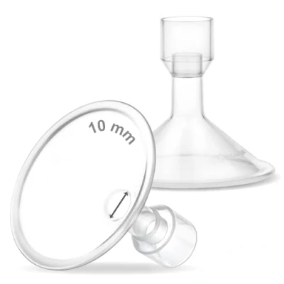 Afbeelding van Maymom MyFit 10 mm kleine schilden, compatibel met Medela borstkolf PersonalFit, Freestyle, Harmony, Maxi, Flex connector, Connect to Widemouth/Smalle 2 stuks