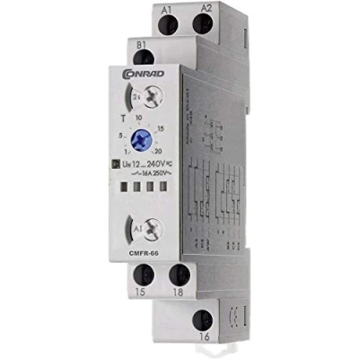 Afbeelding van Conrad Components CMFR 66 Tijdrelais Multifunctioneel 1 stuk(s) Tijdsduur: 24 h (max) 1x wisselcontact