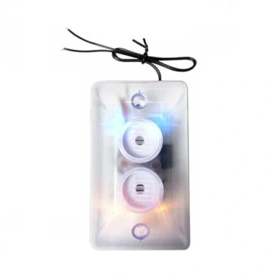 Afbeelding van Taikuwu Bedrade flits sirene, 120 dB luide buiten, 220 volt geluidsalarm met knipperend rood en blauw ledlicht, voor binnenlands veiligheidssysteem, beschermt alarmsysteem