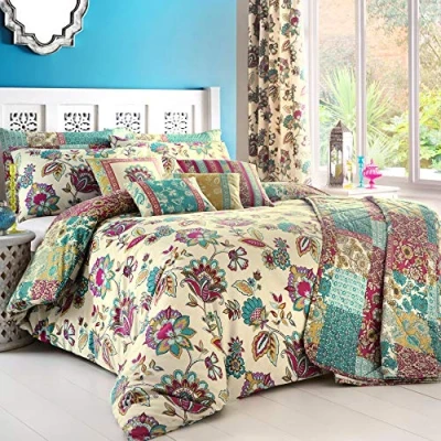 Afbeelding van Dreams &#039;n&#039; Drapes Beddengoedset met kussenslopen, meerkleurig, King Size