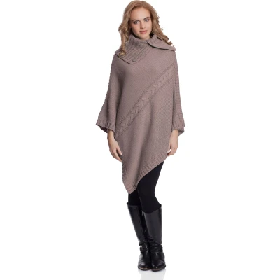 Afbeelding van Merry Style Damesponcho Cacao MS SE EVITA