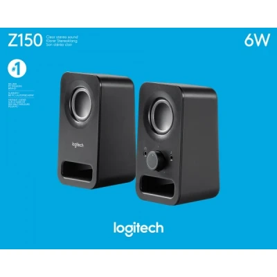 Afbeelding van Logitech Speaker Z150, audio, stereo 2.0, 6W zwart, retail