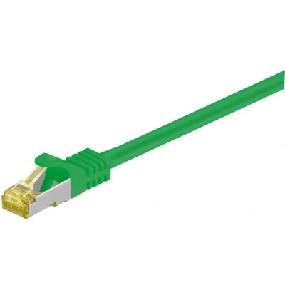 Afbeelding van Netwerkkabel Cat7 S/FTP 2 meter (100% koper, LSZH, Groen)