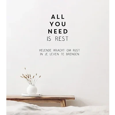 Afbeelding van All you need is rest (Hardback)
