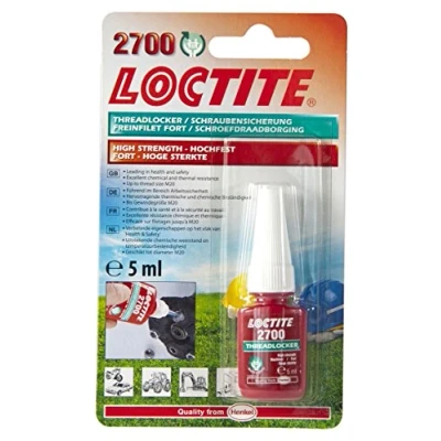 Afbeelding van Henkel 2700/5/1 Loctite schroefborging, hoge sterkte, 5 ml