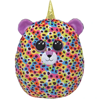 Afbeelding van Ty Squish A Boo Knuffelkussen Luipaard Giselle 23 Cm
