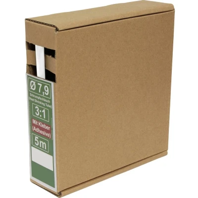 Afbeelding van Quadrios 25CA489 Krimpkous met lijm Wit Krimpverhouding:3:1 5 m