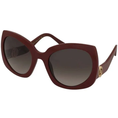 Afbeelding van MARC Jacobs Donna 808/S LHF/HA Occhiali da sole Acetato Bordeaux Marrone Farfalla Normale Sfumato