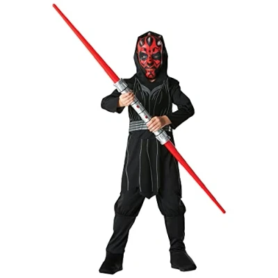 Afbeelding van Star Wars Verkleedpak Kind Darth Maul Maat 122 128