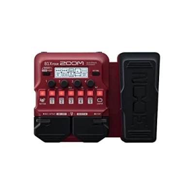 Afbeelding van Zoom B1X FOUR Multi Effects Processor voor elektrische basgitaar