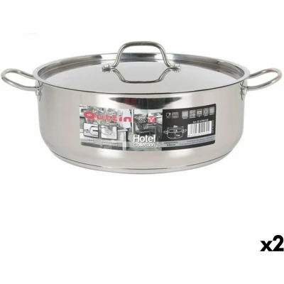 Afbeelding van Kookpot met Deksel Quttin Hotel Collection 7,5 L 30 x 11 cm (2 Stuks)