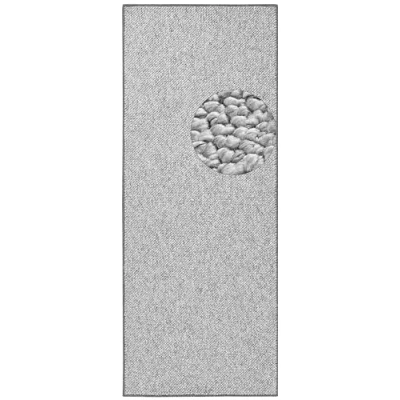 Afbeelding van Loper Wool 80x200cm Grijs 123vloerkleed.nl is de online webshop voor vloerkleden en woonaccessoires.