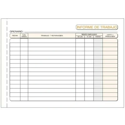 Afbeelding van Factuurboek 15 x 10,5 cm (10 Stuks)