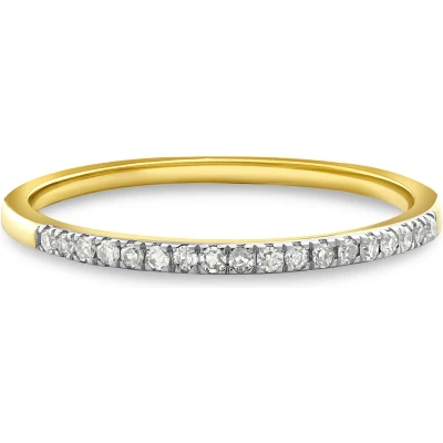 Afbeelding van Miore Gouden Ring met Diamanten Dames 14 karaat Goud Trouwring