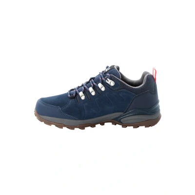 Afbeelding van Wandelschoen Jack Wolfskin Women Refugio Texapore Low Dark Blue Grey Schoenmaat 41