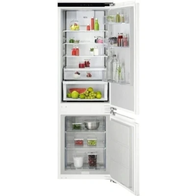Afbeelding van AEG TC6MS18FDF 6000 TwinTech NoFrost Inbouw Koel vriescombinatie Wit Energieklasse D Nishoogte 178 cm 34 dB geluidsniveau