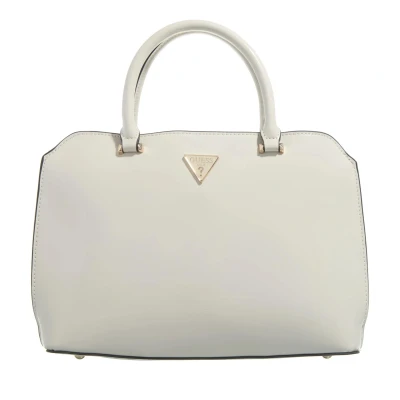 Afbeelding van GUESS Handtas Schoudertas Arnela Girlfriend Satchel Bone Lichtgrijs