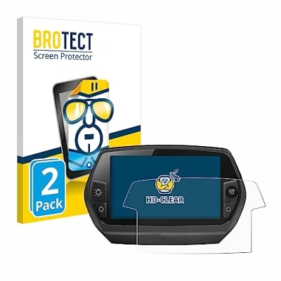 Afbeelding van BROTECT (2 Stuks) Schermbeschermer voor Bosch Nyon 2014 Screen Protector Transparant
