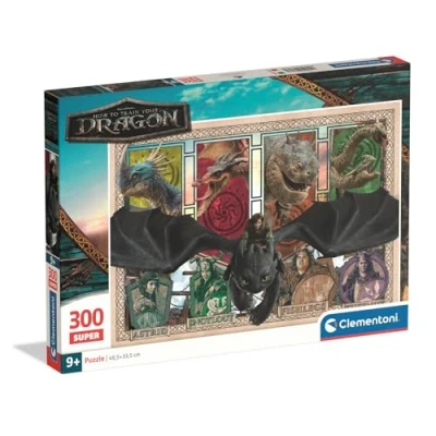 Afbeelding van CLEMENTONI, PZL 300 HOW TO TRAIN YOUR DRAGON, 9 years, 21748