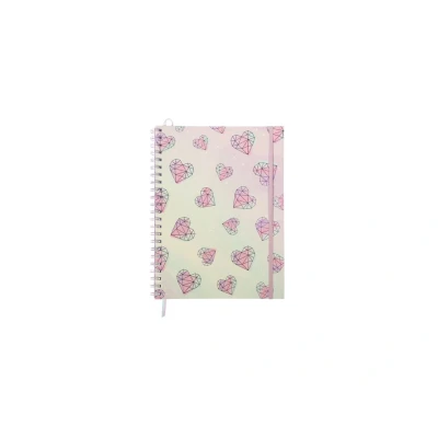 Afbeelding van Kangaro spiraalboek Galaxy Girl A4 lijn 2 stuks K PM410005