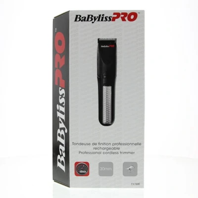 Afbeelding van Babyliss PRO Draadloze Trimmer RVS mes 30mm Haibu by Kapperskorting.com