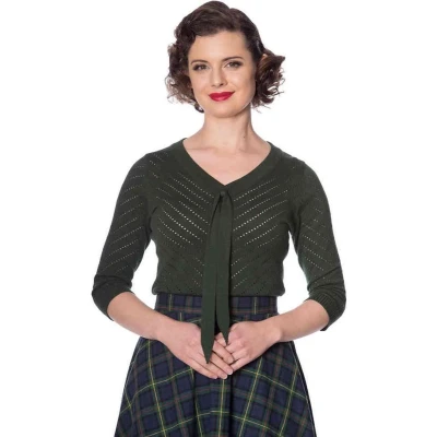 Afbeelding van Dancing Days CHARLIE CHEVRON Top XL Groen