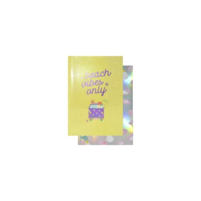 Afbeelding van Kangaro schrift Beach Happy A4 lijn 2 stuks PP omslag K PM310009