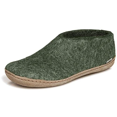Afbeelding van Glerups Pantoffel gr0902 groen maat 38