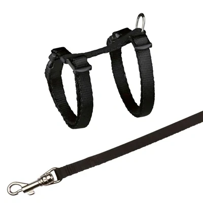 Afbeelding van Trixie Kittentuig Met Riem Assorti 19 31 CM / 1,20 MTR X 8 MM
