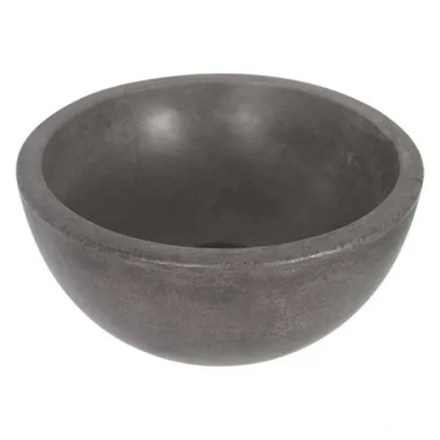 Afbeelding van Differnz Ruz opbouw waskom beton rond 25x11.5cm