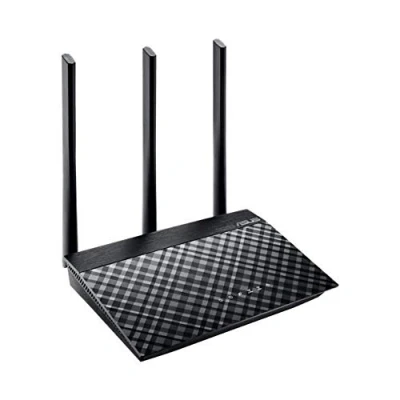 Afbeelding van ASUS RT AC750 draadloze router Dual band (2.4 GHz / 5 GHz) Fast Ethernet Zwart