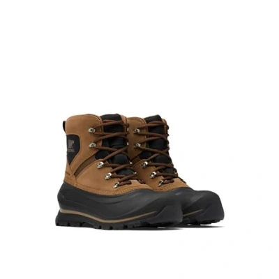 Afbeelding van Sorel Heren Buxton Lace waterdichte sneeuwlaarzen, Delta/zwart, 13 UK, Delta Zwart, 47 EU