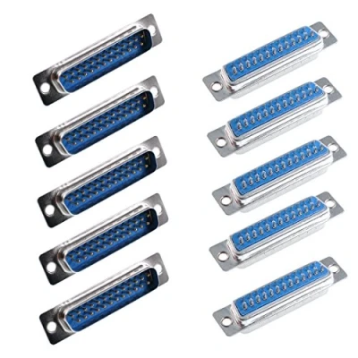 Afbeelding van Oiyagai 10 stks DB25 Soldeer Type Mannelijke D Sub Cup Connector Adapter