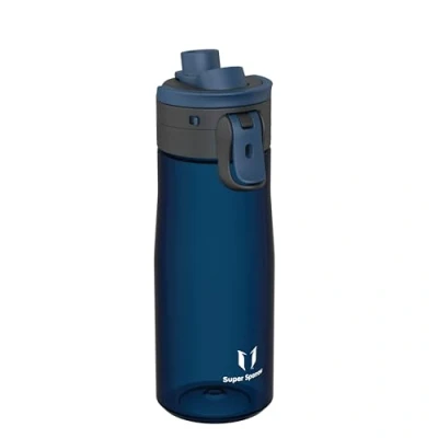 Afbeelding van Super Sparrow Drinkfles, Waterfles 750ml BPA Vrij, Lekvrije Ideale Tritan Sportfles voor Sport, Fiets, Fitness, Universiteit, Buiten Licht, Duurzaam Drinkfles