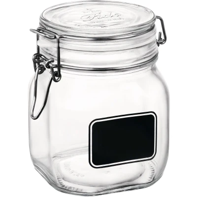 Afbeelding van Bormioli Rocco Weckpot Krijt Fido 11 x cm / 750 ml