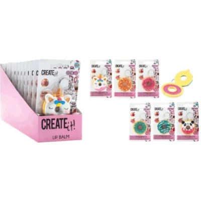 Afbeelding van Create it! lipbalm donut 6 PER STUK ! 84135