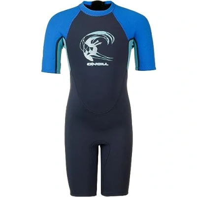 Afbeelding van O&#039;Neill Kids Reactor Wetsuit 2mm Back Zip Blauw, Grijs 3 jaar