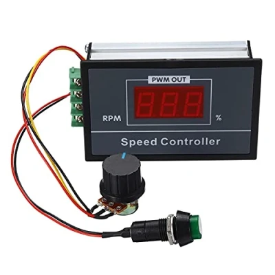 Afbeelding van RUIZHI DC Motor Speed Controller 6 60V 12V 24V 36V 48V 30A PWM, Verstelbare Traploze Gouverneur Regulator, met Start Stop Switch