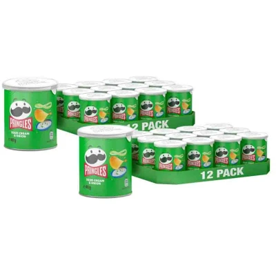 Afbeelding van 2x Pringles Chips Sour Cream&amp;Onion 12 x 40 gr