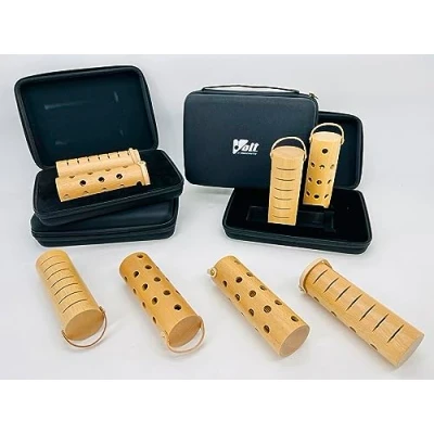 Afbeelding van Voggenreiter VOLT Tube Shaker set voor school, 12 delig incl. cases, maximaal 8 kinderen, vanaf 6 jaar