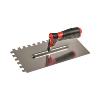 Afbeelding van Plakspaan getand 10x10 mm Kunststof handvat Per Stuk