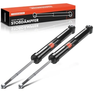 Afbeelding van Frankberg 2 x schokdemper gasdruk achteras compatibel met Arosa 6H 1.0L 1.7L 1997 2004 Lupo 60 6X1 1998 2005 Vervanging # 6E0513025A