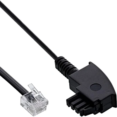 Afbeelding van InLine TAE F kabel voor DSL splitter, Telefoon accessoires