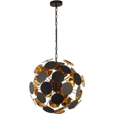Afbeelding van Searchlight Design hanglamp Discus Ø 54cm 3076 6BG