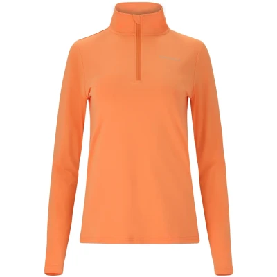 Afbeelding van Endurance Midlayer Almati Longsleeve, Dames, Maat: 46, Tangerine