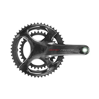 Afbeelding van Campagnolo Super Record Carbon Ultra Koppel TI 12 Speed Kettingset, Zwart, 175 mm 52 36T